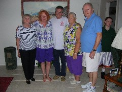 Naomi Knirk; Pat Schultz; Larry, Ray Jr Dorrough; Carolyn Blessing; David Schultz